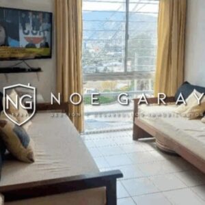 Dpto anual con cochera y hermosa vista AMOBLADO